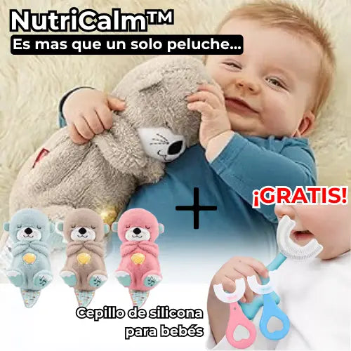 NutriCalm™: Unico peluche Calmante Para tu Bebé